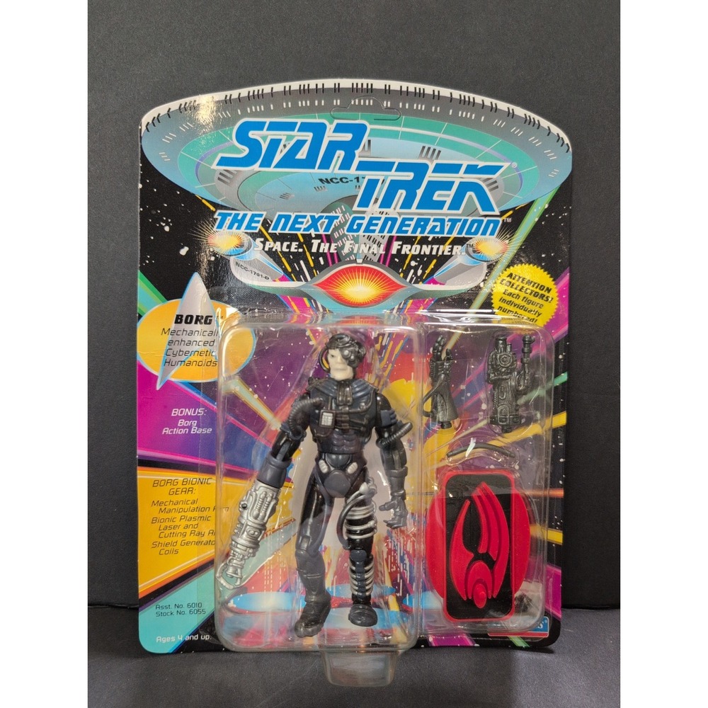 Vintage Star Trek Borg Action Figure The Next Generation Playmates 1992 READ